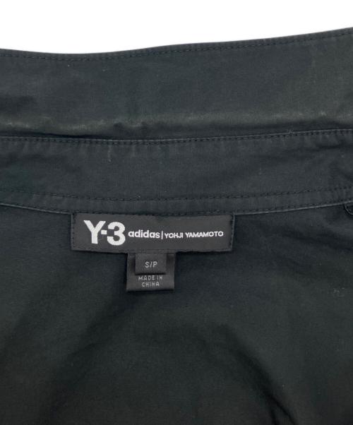 Y-3（ワイスリー）Y-3 (ワイスリー) U CRFT GRAPHIC LONG SHIRT　ユー・クラフト・グラフィック・ロング・シャツ ブラック サイズ:Ｓの古着・服飾アイテム