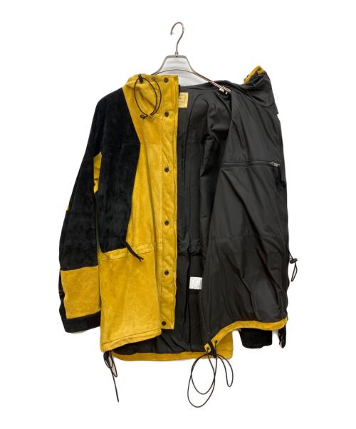 seven by seven（セブンバイセブン）seven by seven (セブンバイセブン) レザーマウンテンパーカー イエロー サイズ:Sの古着・服飾アイテム