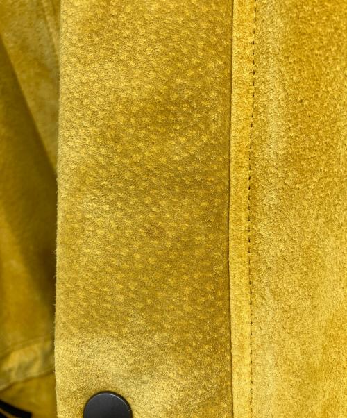 seven by seven（セブンバイセブン）seven by seven (セブンバイセブン) レザーマウンテンパーカー イエロー サイズ:Sの古着・服飾アイテム