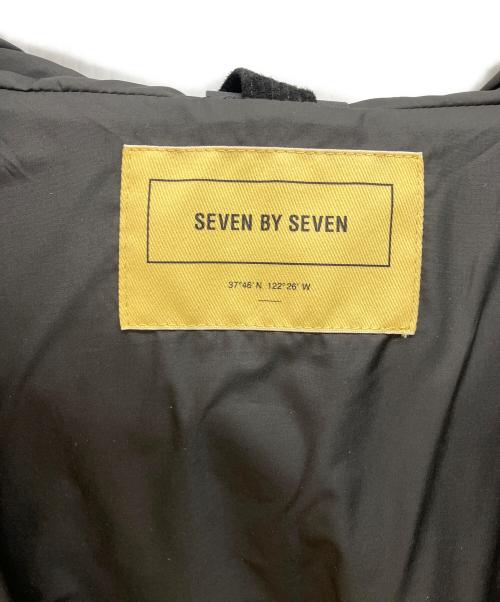 seven by seven（セブンバイセブン）seven by seven (セブンバイセブン) レザーマウンテンパーカー イエロー サイズ:Sの古着・服飾アイテム