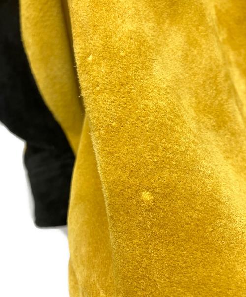 seven by seven（セブンバイセブン）seven by seven (セブンバイセブン) レザーマウンテンパーカー イエロー サイズ:Sの古着・服飾アイテム