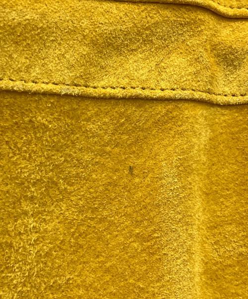 seven by seven（セブンバイセブン）seven by seven (セブンバイセブン) レザーマウンテンパーカー イエロー サイズ:Sの古着・服飾アイテム