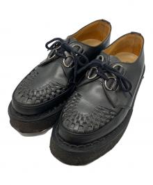 GEORGE COX（ジョージコックス）の古着「3588ギブソン ラバーソール シューズ」｜ブラック