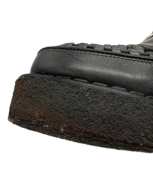 GEORGE COX（ジョージコックス）GEORGE COX (ジョージコックス) 3588ギブソン ラバーソール シューズ ブラック サイズ:7の古着・服飾アイテム