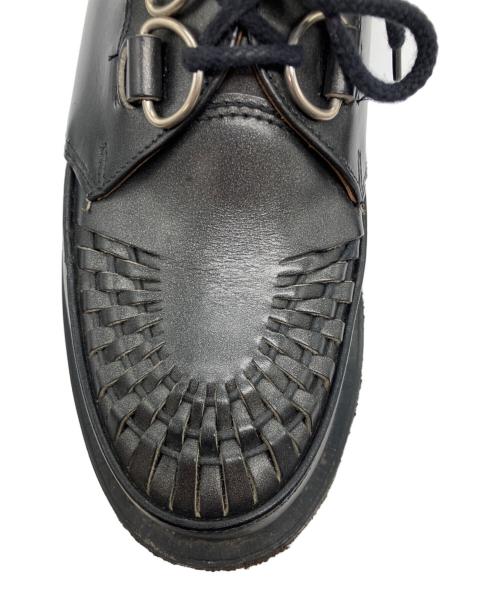 GEORGE COX（ジョージコックス）GEORGE COX (ジョージコックス) 3588ギブソン ラバーソール シューズ ブラック サイズ:7の古着・服飾アイテム