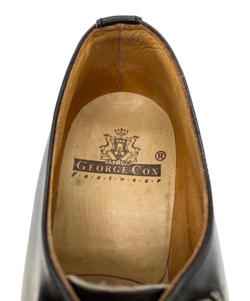 GEORGE COX（ジョージコックス）GEORGE COX (ジョージコックス) 3588ギブソン ラバーソール シューズ ブラック サイズ:7の古着・服飾アイテム