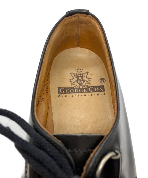 GEORGE COX（ジョージコックス）GEORGE COX (ジョージコックス) 3588ギブソン ラバーソール シューズ ブラック サイズ:7の古着・服飾アイテム