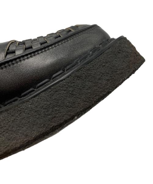 GEORGE COX（ジョージコックス）GEORGE COX (ジョージコックス) 3588ギブソン ラバーソール シューズ ブラック サイズ:7の古着・服飾アイテム