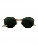 RAY-BANレイバン）の古着「ラウンドメタルフレームサングラス　アイウェア　」｜グリーン