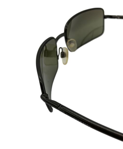 PRADA（プラダ）PRADA (プラダ) スクエアレンズサングラス ブラックの古着・服飾アイテム