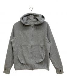 san san gear（サンサンギア）の古着「CIRCUIT ZIP-UP HOODIE　サーキットジップパーカー」｜グレー