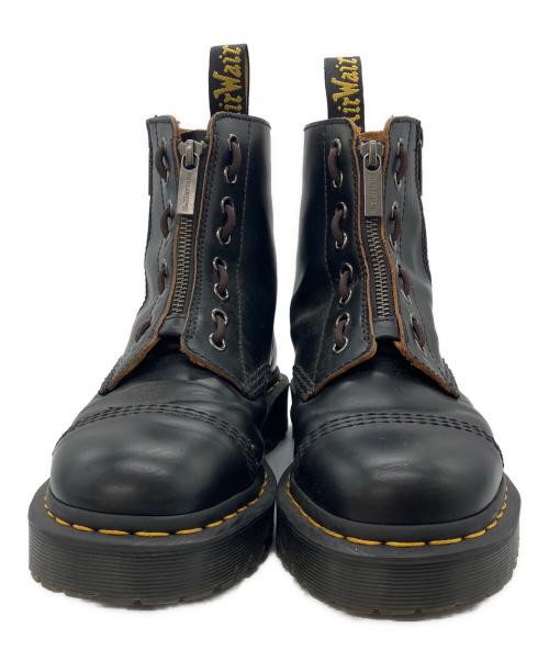 Dr.Martens（ドクターマーチン）Dr.Martens (ドクターマーチン) レースレス 8ホール ブーツ ブラック サイズ:UK6の古着・服飾アイテム
