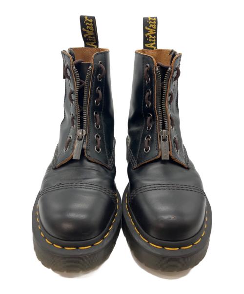 Dr.Martens（ドクターマーチン）Dr.Martens (ドクターマーチン) レースレス 8ホール ブーツ ブラック サイズ:UK6の古着・服飾アイテム