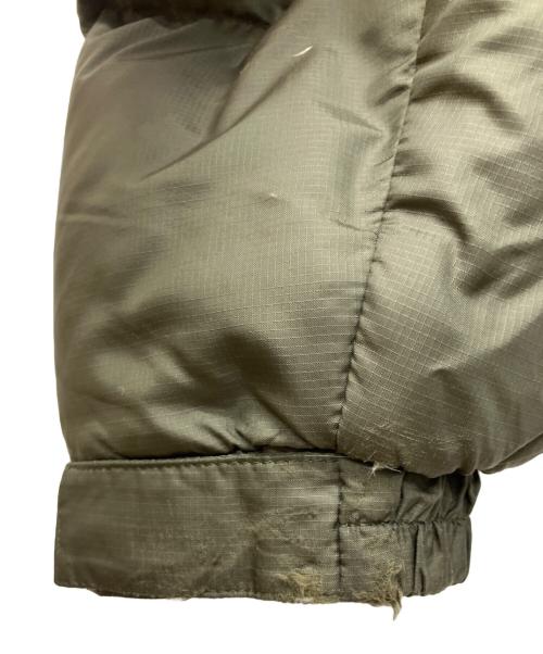 THE NORTH FACE（ザ ノース フェイス）THE NORTH FACE (ザ ノース フェイス) ヌプシフーディーダウンジャケット　ワンポイントジャケット カーキ サイズ:Mの古着・服飾アイテム
