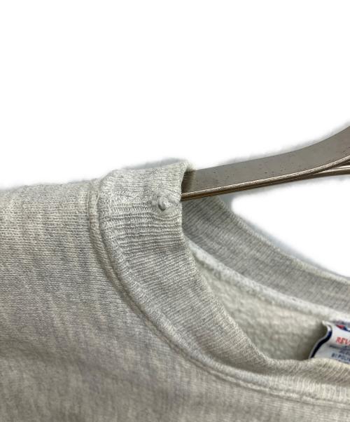 Champion REVERSE WEAVE（チャンピオン リバース ウィーブ）Champion REVERSE WEAVE (チャンピオン リバース ウィーブ) 3段カプセルプリント 90s リバースウィーブスウェット グレー サイズ:XLの古着・服飾アイテム