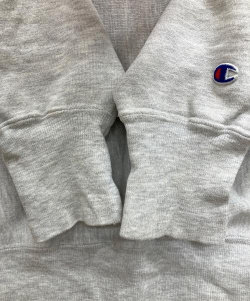 Champion REVERSE WEAVE（チャンピオン リバース ウィーブ）Champion REVERSE WEAVE (チャンピオン リバース ウィーブ) 3段カプセルプリント 90s リバースウィーブスウェット グレー サイズ:XLの古着・服飾アイテム
