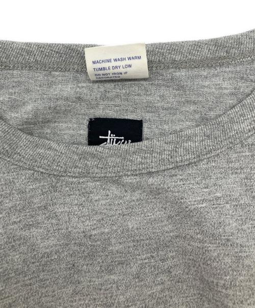 stussy（ステューシー）stussy (ステューシー) campion ランタグ両面プリントTシャツ グレー サイズ:Lの古着・服飾アイテム