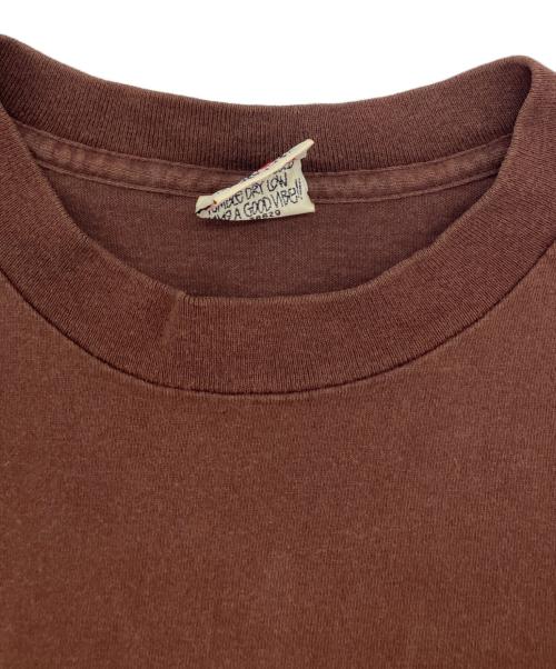 stussy（ステューシー）stussy (ステューシー) クラウンプリントTシャツ ブラウン サイズ:Ｓの古着・服飾アイテム