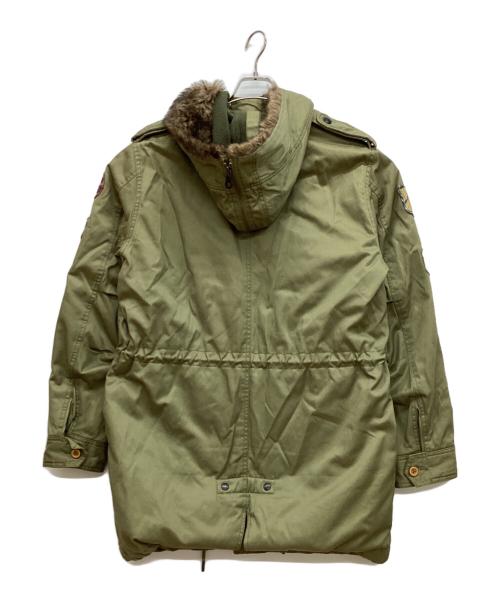 DIESEL（ディーゼル）DIESEL (ディーゼル) モッズコート グリーン サイズ:Lの古着・服飾アイテム