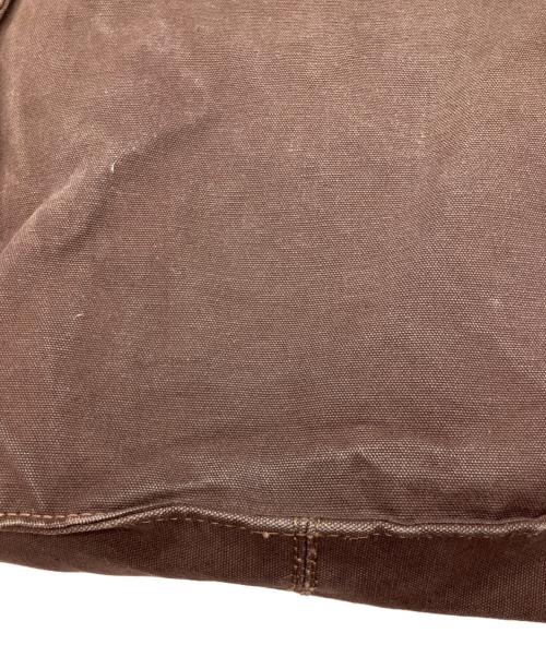 DOLCE & GABBANA（ドルチェ＆ガッバーナ）DOLCE & GABBANA (ドルチェ＆ガッバーナ) オールドキャンバスフラップショルダーバッグ ブラウンの古着・服飾アイテム