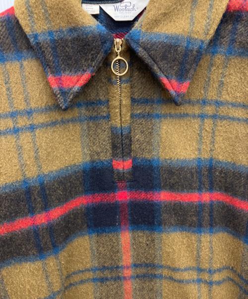 WOOLRICH（ウールリッチ）WOOLRICH (ウールリッチ) 70'sヴィンテージウールハーフジッププルオーバー ブラウン サイズ:Mの古着・服飾アイテム