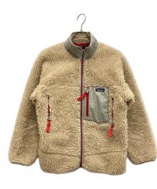 Patagonia（パタゴニア）の古着「レトロXカーディガン　ボアジャケット」｜ベージュ