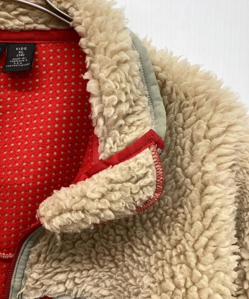 Patagonia（パタゴニア）Patagonia (パタゴニア) レトロXカーディガン　ボアジャケット ベージュ サイズ:KIDS　XLの古着・服飾アイテム