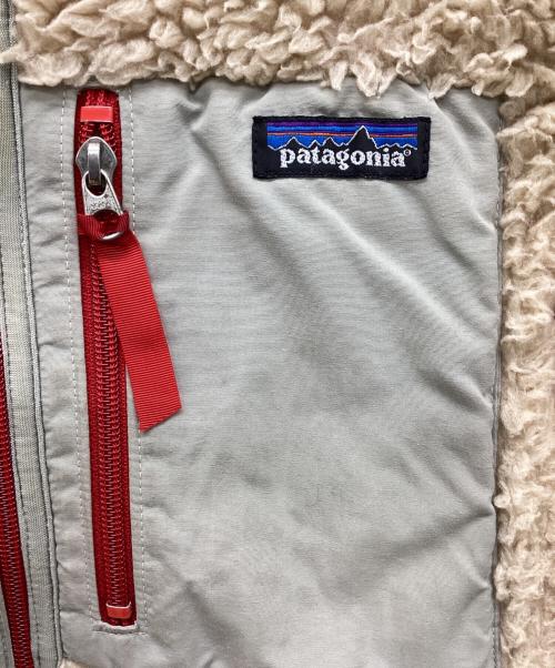 Patagonia（パタゴニア）Patagonia (パタゴニア) レトロXカーディガン　ボアジャケット ベージュ サイズ:KIDS　XLの古着・服飾アイテム