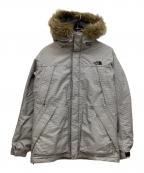 THE NORTH FACEザ ノース フェイス）の古着「MOUNTAIN DOWN PARK　チェックマウンテンダウンパーカ」｜グレー