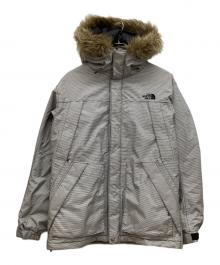 THE NORTH FACE（ザ ノース フェイス）の古着「MOUNTAIN DOWN PARK　チェックマウンテンダウンパーカ」｜グレー