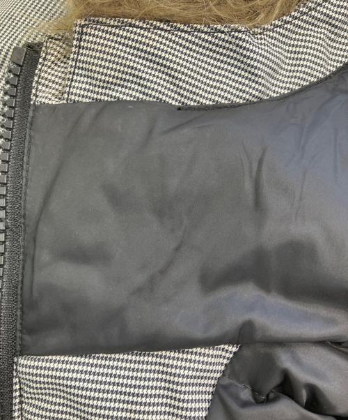 THE NORTH FACE（ザ ノース フェイス）THE NORTH FACE (ザ ノース フェイス) MOUNTAIN DOWN PARK　チェックマウンテンダウンパーカ グレー サイズ:XLの古着・服飾アイテム