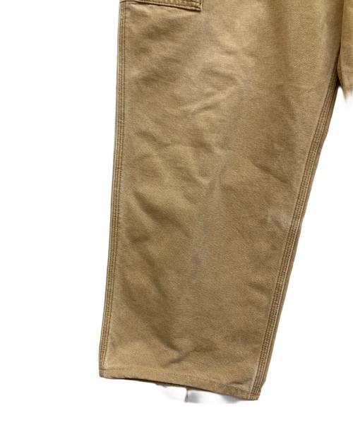 CarHartt（カーハート）CarHartt (カーハート) ダック カーペンター カーゴ ワーク パンツ ブラウン サイズ:38×30の古着・服飾アイテム