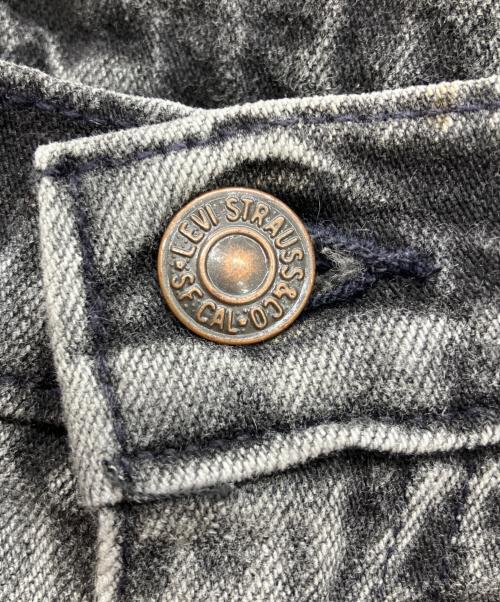 LEVI'S（リーバイス）LEVI'S (リーバイス) 80’Ｓテーパードデニムパンツ ブラック サイズ:W36 L34の古着・服飾アイテム