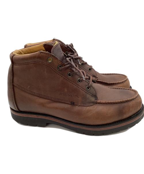 FILSON（フィルソン）FILSON (フィルソン) モカシンチャッカブーツ ブラウン サイズ:10の古着・服飾アイテム
