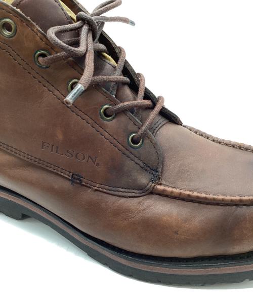 FILSON（フィルソン）FILSON (フィルソン) モカシンチャッカブーツ ブラウン サイズ:10の古着・服飾アイテム
