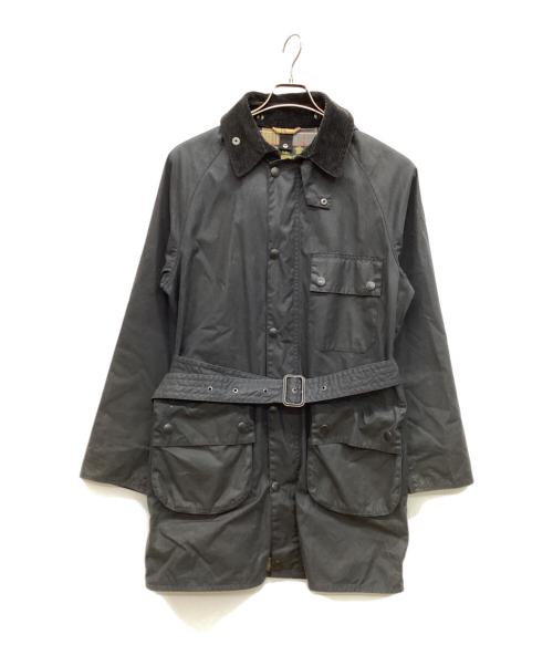 Barbour（バブアー）Barbour (バブアー) SOLWAY ZIP SL　ソルウェイジップ　オイルドジャケット ネイビー サイズ:42の古着・服飾アイテム