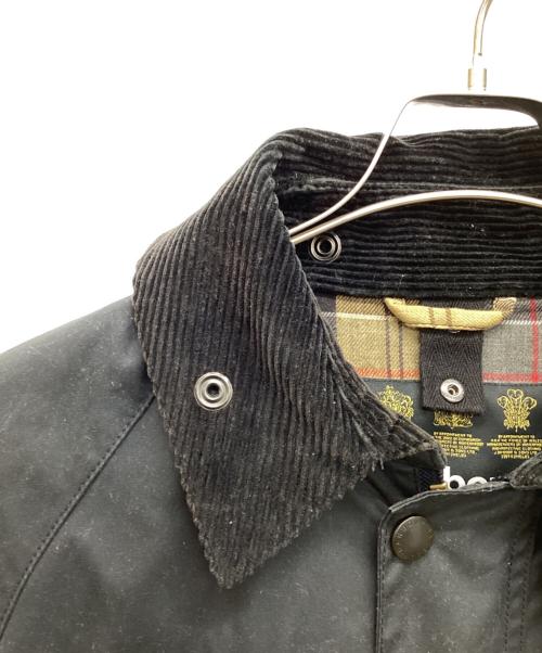Barbour（バブアー）Barbour (バブアー) SOLWAY ZIP SL　ソルウェイジップ　オイルドジャケット ネイビー サイズ:42の古着・服飾アイテム
