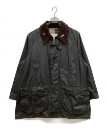 Barbour（バブアー）の古着「OS OVERSIZED WAX BEAUFORT　オーバーサイズワックスビューフォート　オイルドジャケット」｜ブラック