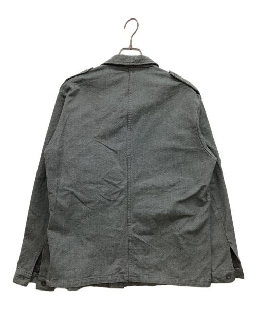 SWISS ARMY（スイスアーミー）SWISS ARMY (スイスアーミー) ワークジャケット　ミリタリーデニムジャケット グレー サイズ:52の古着・服飾アイテム