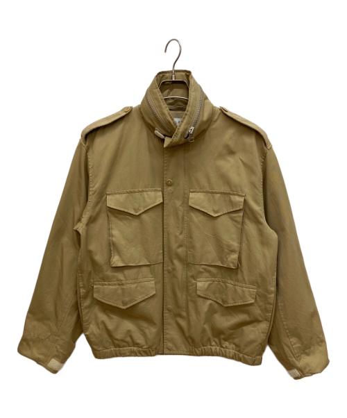 vainl archive（ヴァイナルアーカイブ）vainl archive (ヴァイナルアーカイブ) ミリタリージャケット ベージュ サイズ:Lの古着・服飾アイテム