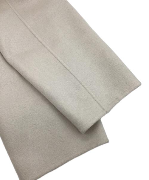 NOLLEY'S sophi（ノーリーズソフィー）NOLLEY'S sophi (ノーリーズソフィー) SUPER140リバーショールコート アイボリー サイズ:38の古着・服飾アイテム