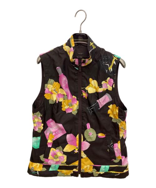 LEONARD SPORT（レオナール スポーツ）LEONARD SPORT (レオナール スポーツ) リバーシブルベスト ブラウン サイズ:40の古着・服飾アイテム