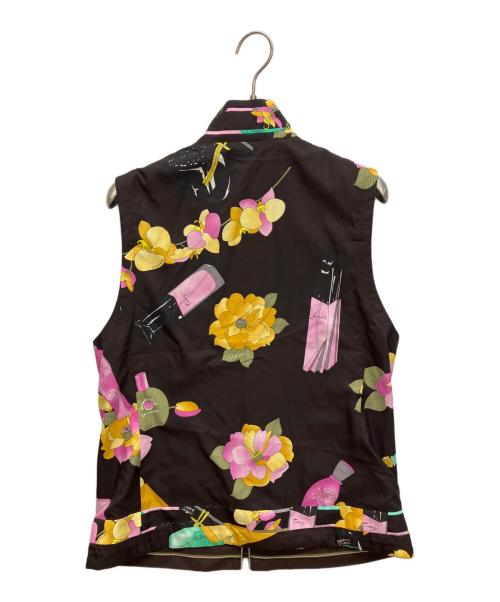 LEONARD SPORT（レオナール スポーツ）LEONARD SPORT (レオナール スポーツ) リバーシブルベスト ブラウン サイズ:40の古着・服飾アイテム