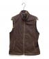 LEONARD SPORT（レオナール スポーツ）の古着「リバーシブルベスト」｜ブラウン