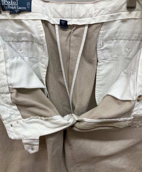 POLO RALPH LAUREN（ポロ・ラルフローレン）POLO RALPH LAUREN (ポロ・ラルフローレン) PRESTON PANT チノパン ベージュ サイズ:35/34の古着・服飾アイテム