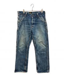 COOTIE（クーティー）の古着「デニムペインターパンツ」｜インディゴ