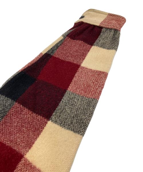 WOOLRICH（ウールリッチ）WOOLRICH (ウールリッチ) チェック柄ウールCPOシャツ レッド サイズ:Mの古着・服飾アイテム