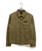 THE NORTH FACEザ ノース フェイス）の古着「Stuffed SHIRT 　スタッフドシャツ　中綿キルティングシャツ　NY81832」｜カーキ