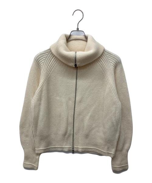 JOURNAL STANDARD（ジャーナルスタンダード）JOURNAL STANDARD (ジャーナルスタンダード) WASHABLEメリノオープンジップ アイボリー サイズ:FREEの古着・服飾アイテム