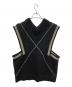 kudos (クードス) HEART CROSS KNIT VEST　ニットベスト ブラック サイズ:FREE：5000円